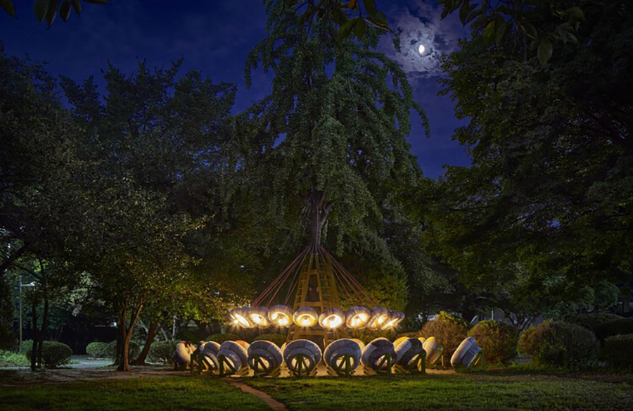Rediscovering Tradition: Bojagi Lounge Pavilion