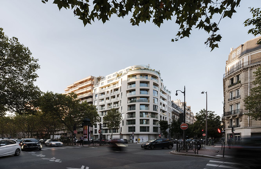 Harmonious Architectural Continuity: Exelmans Michel-Ange Building by Stefan Architecture