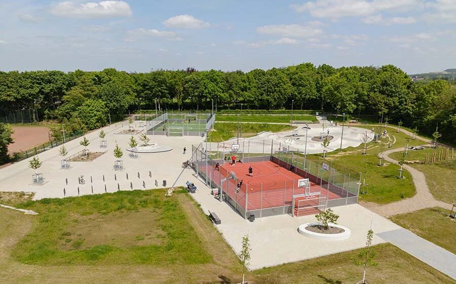Transforming Community Spaces: Sport- und Bürgerpark Baesweiler