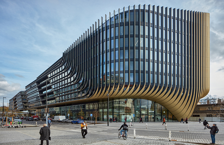 Redefining Urban Spaces: Masaryčka Office Building in Prague