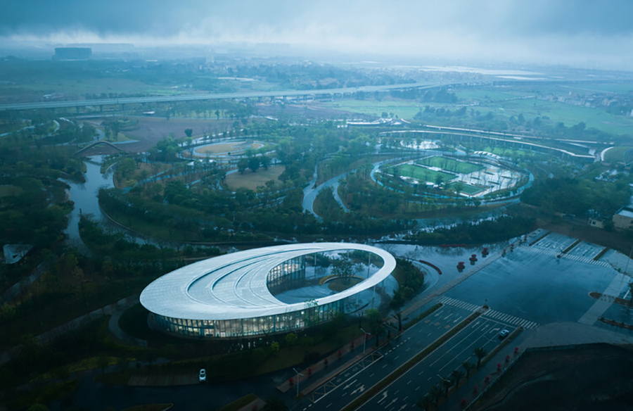 Haikou Xixiu Park Visitor Center: Blending Tradition and Innovation