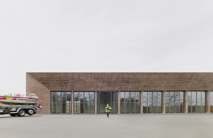 Embracing Functionality: Germersheim Fire Station