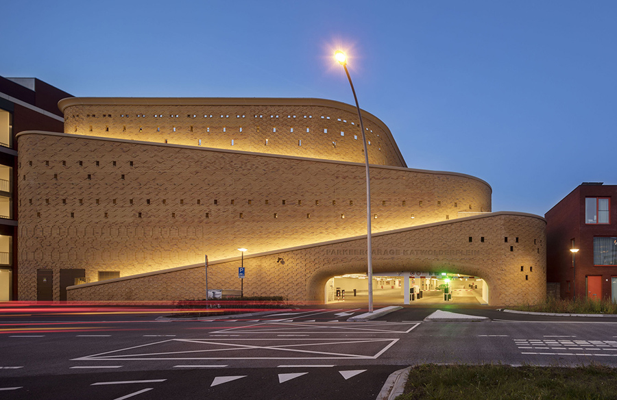 Drawing Inspiration from the Silk Road: Design Concept of Car Park Katwolderplein