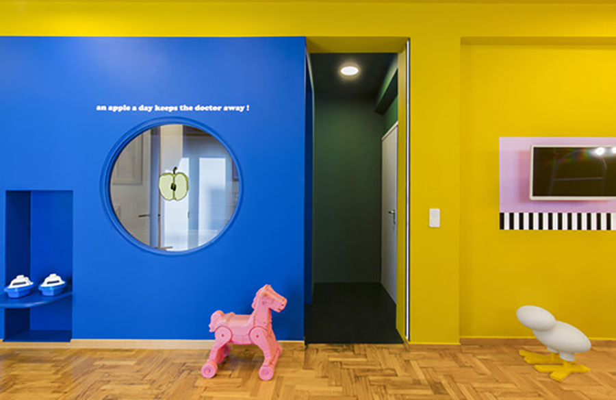 A Colorful Haven: The Apple Tree Pediatrician’s Office in Kozani, Greece