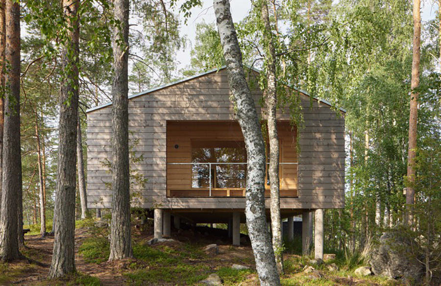 Island Retreat: Summerhouse V in Hirvensalmi, Finland
