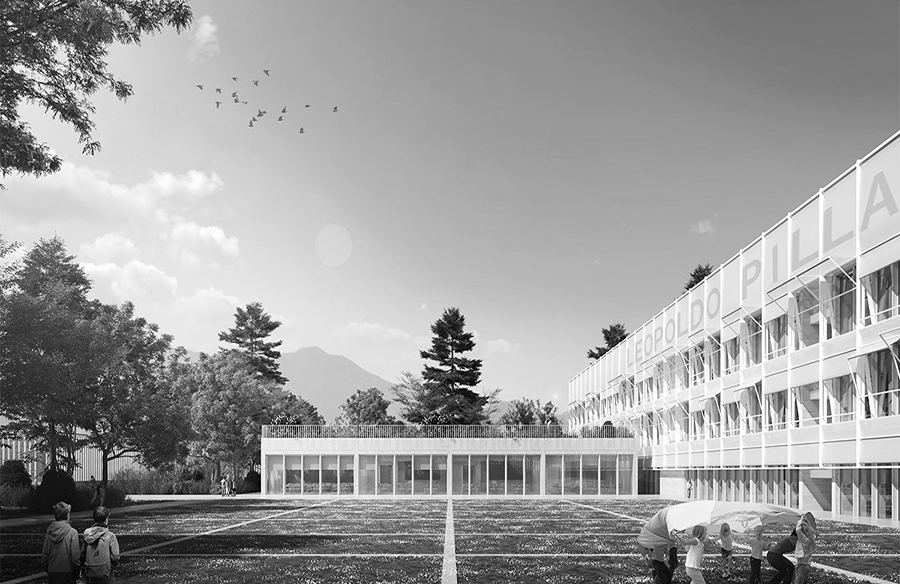 Leopoldo Pilla School by TARI-Architects